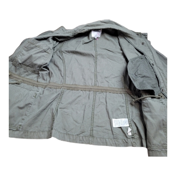 Madewell Passage Jacket surplus military-inspired field jacket khaki green coat - Picture 9 of 16